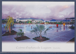 Cairns, Esplanade Lagoon,  Une Lagune D'eau Salée Où Se Baigner. Australie Carte Postale Neuve - Cairns