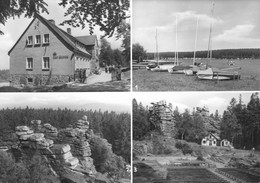 DDR AK 1979 Ehrenfriedersdorf, Jugendherberge Kurt Richter Verschiedene Ansichten - Ehrenfriedersdorf