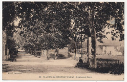 CPA - ST-JEAN-DE-BOURNAY (Isère) - Avenue De La Gare - Saint-Jean-de-Bournay