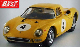 Ferrari 250 LM - J-C Franck - Jaune - Spa 1965 #4 - Best Model - Best Model