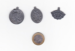 Lot De 3 Jetons Ou Médailles - JETON - MEDAILLE - King John, Panorama , ... - Monete Allungate (penny Souvenirs)
