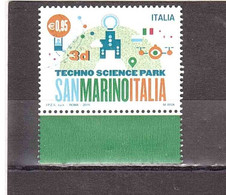 2014 €0,95 SANMARINOITALIA TECHNO SCIENCE PARK - Gebruikt