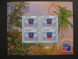 Mayotte: TB BF N°1, Neuf XX . - Blocks & Sheetlets