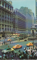 475 – Vintage 1950-60s – New York City – Herald Square – Animation Cars Taxis – Good Condition – 2 Scans - Places