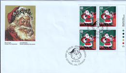 CANADA 1991 FDC SCOTT 1339 BLOCK CV Ca 1.85 - 1991-2000