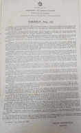 O) 1954 CUBA, CARIBBEAN, AUTHORIZATION OF THE MINISTRY OF COMMUNICATIONS, CIRCULATION EMISSION TUBERCULOSIS TOPIC, XF - Lettres & Documents