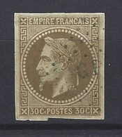 FRANCE COLONIE émissions Générales N° 9 OBL GUADELOUPE - Napoléon III