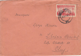96945- STATE PLAN STAMP ON COVER, COMMUNIST PROPAGANDA SPECIAL POSTMARK, 1950, ROMANIA - Covers & Documents