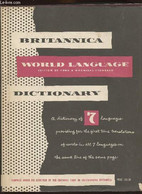 Standard Dictionary Of The English Language (International Edition)combined With Britannica World Language Dictionary Vo - Dictionnaires, Thésaurus