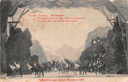 Tellaufführungen  Zürich Wiedikon 1907 II Akt 2. Scene Rütlischwur - Wiedikon