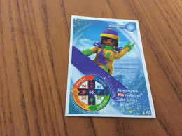 Carte Playmobil 2021 * Geobra "N°92 - SNOWBOARD" - Sonstige & Ohne Zuordnung