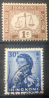 LOT / HONG KONG / 2 TIMBRES - Other & Unclassified