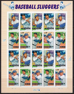 USA 2006 Baseball Sluggers Sheetlet Of 20, MNH, SG 4622/5 (USD) - Ungebraucht