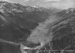 Blick Auf Oberwald Ulrichen Und Weisshorn   (10 X 15 Cm) - Oberwald