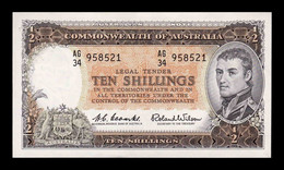 Australia 10 Shillings = ½ Pound 1961-1965 Pick 33 SC UNC - 1960-65 Reserve Bank Of Australia