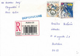 Reko-Brief Kosice 2003 > Bratislava - Wappen - Lettres & Documents