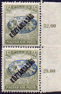 HUNGARY - MAGYARORSAG -  ROMANIA Occupat DEBRECZEN - PAIR - **MNH - 1919 - Debreczen