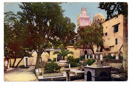 Algérie - ALGER ---1948---La Mosquée  Sidi-Abderahmane Et Le Cimetière Arabe ......colorisée.............à Saisir - Algerien