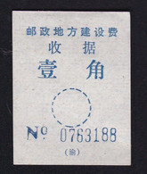 CHINA CHINE CINA  SICHUAN CHONGQING 630000  ADDED CHARGE LABEL (ACL)  0.10 YUAN - Other & Unclassified