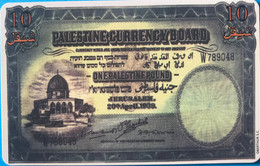 PALESTINE -  Phonecard  - Palestine Currency Board -10 - Palästina