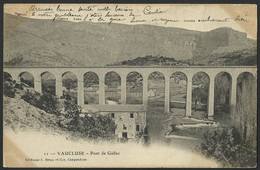 VAUCLUSE Le Pont De Gallas - Edition J. Brun & Cie Old Postcard (see Sales Conditions) 04351 - Le Pontet