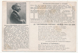 CPA - Cartes Postales Littéraires... Le Dictionnaire Poétique Délecte Tous Les Sens... - Philosophy