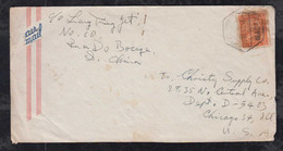 Portugal MACAU 1947 Airmail Cover To CHICAGO USA - Covers & Documents