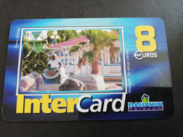Caribbean Phonecard St Martin French INTERCARD  8 EURO  NO 027 **5840** - Antille (Francesi)