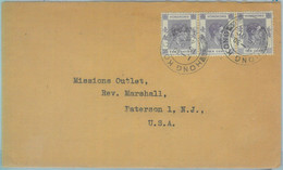 83353 - HONG KONG - Postal History - COVER To USA 1946 - Lettres & Documents