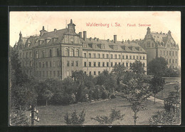 AK Waldenburg I. Sa., Blick Auf Das Fürstl. Seminar - Waldenburg (Sachsen)