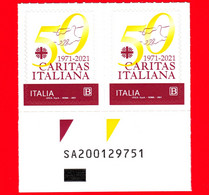 Nuovo - MNH - ITALIA - 2021 - 50 Anni Della Caritas Italiana - Logo - B - Alfanumerico - 2021-...: Ungebraucht