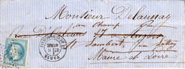 Lettre EMPIRE FRANCAIS 20C - Voir Cachet - 1801-1848: Precursors XIX