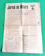 Moura - Jornal De Moura Nº 682, 8 De Fevereiro De 1911 - Imprensa. Beja. Portugal. - Allgemeine Literatur