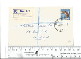 New Zealand Belfast Registered Cover To Christchurch .......(Box 5) - Brieven En Documenten