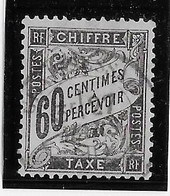 France Taxe N°21 - Oblitéré - TB - 1859-1959 Gebraucht