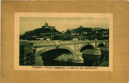 CPA AK TORINO Ponte Umberto I.e Monte Dei Cappuccini ITALY (542348) - Bridges