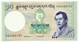 Bhutan - 10 Ngultrum - 2013 - Unc. - Pick 29.b -  Serie K - Bhutan