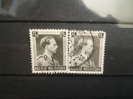 FRANCOBOLLI STAMPS BELGIO BELGIQUE 1938 USED SERIE RE LEOPOLDO III KING LEOPOLD  BELGIE OBLITERE' - 1929-1941 Grand Montenez