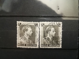 FRANCOBOLLI STAMPS BELGIO BELGIQUE 1938 USED SERIE RE LEOPOLDO III KING LEOPOLD  BELGIE OBLITERE' - 1929-1941 Grande Montenez