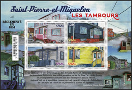 St Pierre Et Miquelon 2021 - Architecture, Les Tambours  - BF Neuf // Mnh - Neufs