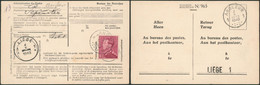 N°429 Sur Carte Administrative (Bulletin N°965) De Liège 1 (1940) > Angleur + Retour Au Bureau Des Postes - 1936-1951 Poortman