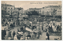 CPA - NICE (Alpes Maritimes) - Carnaval De Nice - Corso Carnavalesque - Publicité Verso Huile D'Olive - Carnival