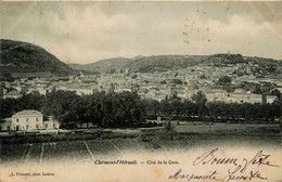 Clermont L'hérault * Côté De La Gare * Panorama De La Ville * Ligne Chemin De Fer - Clermont L'Hérault