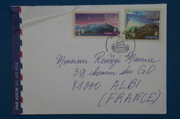 W12 CHINA HONG KONG BELLE LETTRE 1997 CHINE  VOYAGEE POUR ALBI FRANCE+ AFFRANCH. PLAISANT - Lettres & Documents