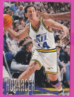 264743 / FLEER. 1996-97 Basketball - N 109 - Jeff Hornacek - Utah Jazz - Basket-ball Pallacanestro NBA Trading Card - 1990-1999