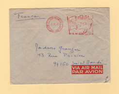 Bresil - Copacabana - 1973 - EMA - Destination France - Briefe U. Dokumente