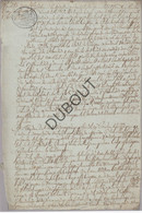 LEDEBERG - Gent - Verkoopsakte Uit 1801 (R578) - Manuscrits