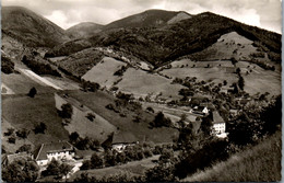 13505 - Deutschland - Untermünstertal , Gasthaus Neumühle Zur Krone , Besitzer Karl Pfefferle - Gelaufen 1957 - Münstertal