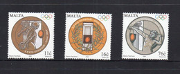 OLYMPICS  - MALTA - 2004 - ATHENS OLYMPICS SET OF 3  MINT NEVER HINGED - Zomer 2004: Athene - Paralympics