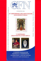 Nuovo - VATICANO - 2021 - Bollettino Ufficiale - Ass. SS. Pietro E Paolo - Papa Sisto V - BF 04 - Covers & Documents